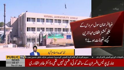 Video herunterladen: Chairman NAB approves of inquiry against Maulana Fazal-ur-Rehman's brother Zia-ur-Rehman