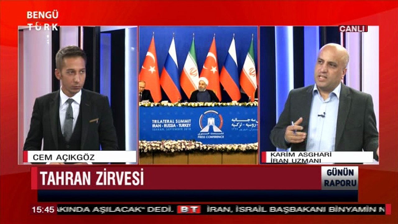 GÜNÜN RAPORU 28 EYLÜL KONUK-KARİM ASGHARİ