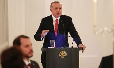 Erdoğan Almanya sevgisini Almanca anlattı