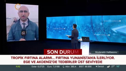 Tropik fırtına alarmı