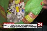 Unicachi: incautan dos toneladas y media de productos farmacéuticos adulterados