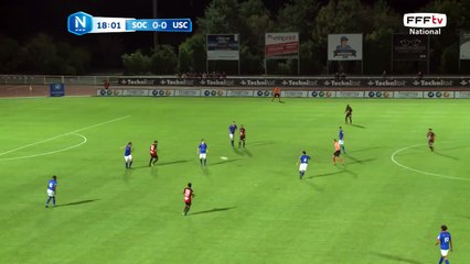 Très beau centre piqué d'ENZO mais l'attaquant manque sa reprise.