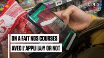 On a fait nos courses avec l'appli 