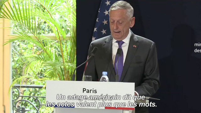 Etats-Unis & Otan: une détermination inébranlable (Mattis)