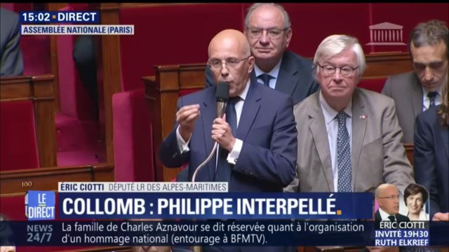 Collomb: Nous avons un ministre de l'Intérieur qui est déjà à l'extérieur du gouvernement , s'insurge Éric Ciotti