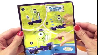Tv cartoons movies 2019 Halloween Surprise Eggs Monsters University Toy Review