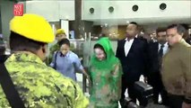 LIVE Isteri bekas Perdana Menteri, Datin Seri Rosmah Mansor meninggalkan Ibu Pejabat SPRM #Putrajaya selepas memberi keterangan selama lebih 12 jam bagi membant