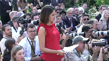Trump to female reporter: You're not thinking you never do
