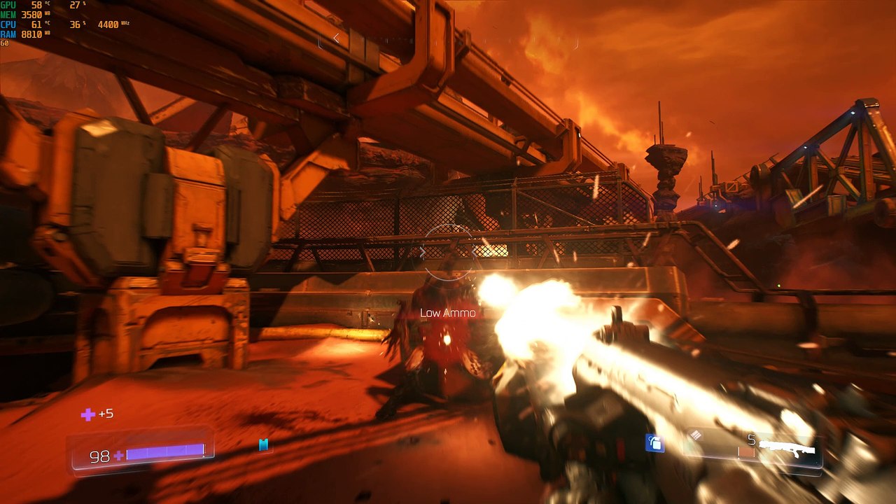 DOOM a 4K y 60 fps en RTX 2080