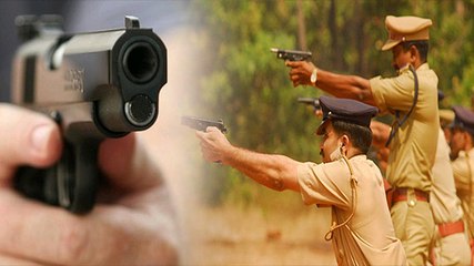 கேரளா போலீசார் சென்னையில் துப்பாக்கிசூடு நடத்தியதால் பரபரப்பு- வீடியோ