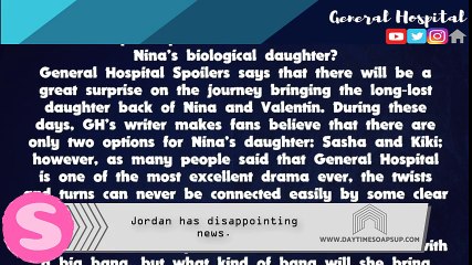 General Hospital spoilers: What will Nelle do if she is Nina’s biological daughter?