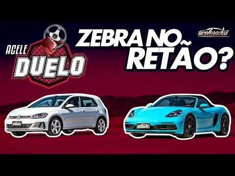 GOLF GTI TAMBÉM DÁ PAU EM PORSCHE? 718 BOXSTER GTS ENCARA O REI DA VOLKS NO RETÃO - ACELEDUELO #3