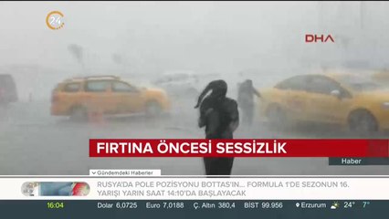 Fırtına öncesi sessizlik