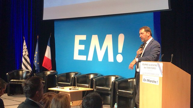 Christophe Castaner ouvre les journées de rentrée LREM à Rennes