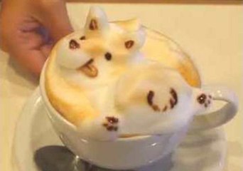 Cappuccino With Extra Corgi Twerk - This Coffee Brings Latte Art to New Levels