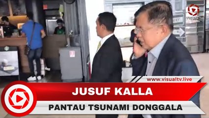 Wapres Jusuf Kalla Pantau Bencana Tsunami Donggala, Dalam Perjalanan Pulang