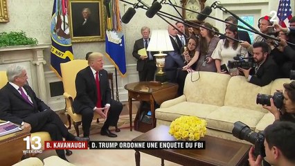 Brett Kavanaugh : Donald Trump ordonne une enquête du FBI