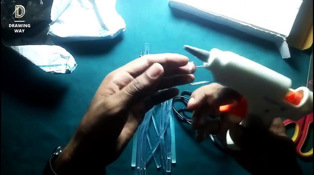 APTECHDEALS 20W _ With 10 stick _ On Off _ High Quality _ hot melt glue gun unboxing in Hindi ( 232)