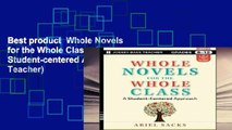 Best product  Whole Novels for the Whole Class: A Student-centered Approach (Jossey-Bass Teacher)