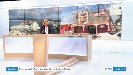 Antilles : les habitants de Saint-Martin attendent Emmanuel Macron de pied ferme
