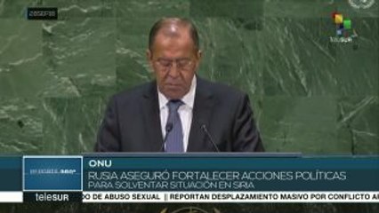 Lavrov insta al mundo a no ignorar la situación que padece Palestina