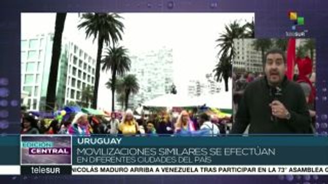 Uruguayos realizan 26 Marcha de la Diversidad por una Ley Trans