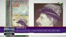 Venezuela: circulación del nuevo cono monetario mejoró 95%