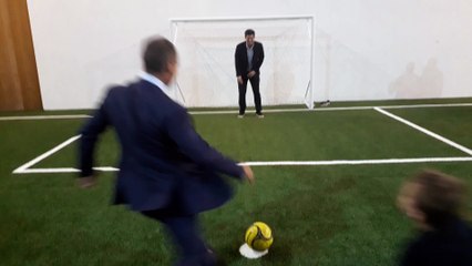 Jour de foot à Remiremont avec le maire et le député