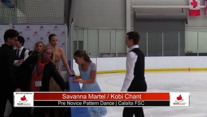 Pre Novice Pattern Dance - 2018 Fall Competitive Invitational- Blue Arena