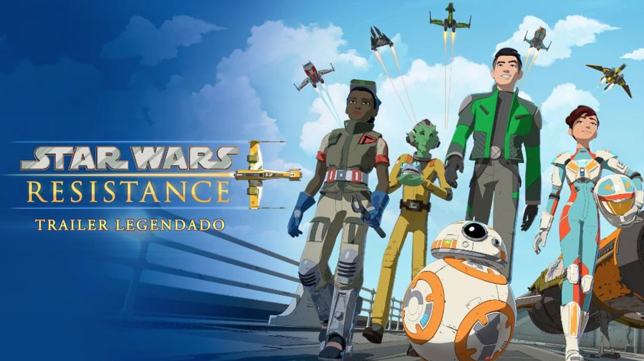 Star Wars Resistance • Trailer Legendado