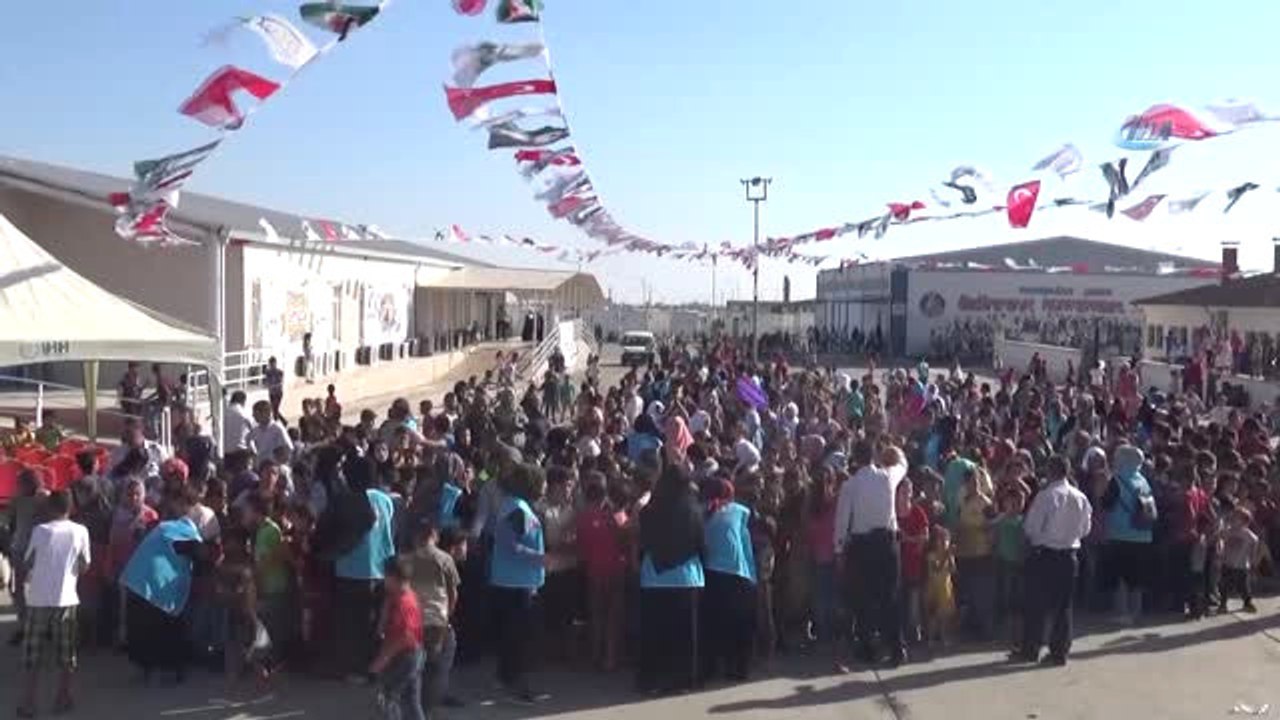 Kilis'te Suriyeli Çocuklara "Sınırsız Şenlik" Etkinliği Düzenlendi