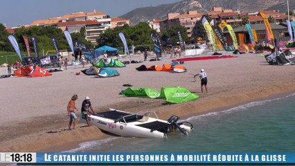 Le catakite initie les personnes à mobilité réduite à la glisse