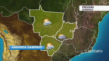 Previsão Centro-Oeste – Possibilidade de chuva em Brasília