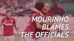 Man United beaten by West Ham - Mourinho points blame at officials and Martial