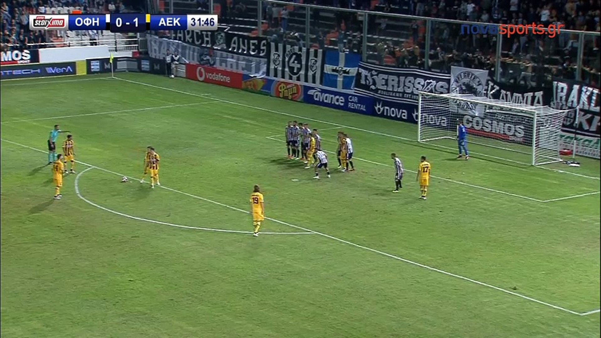 0-2 Rodrigo Galo AMAZING Goal - OFI vs AEK Athens FC - 29.09.2018 [HD] -  video Dailymotion