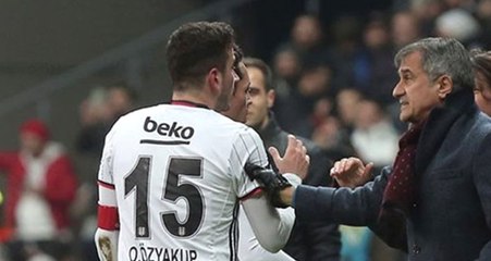 Oyundan Alınan Oğuzhan Özyakup, Teknik Direktör Şenol Güneş'in Elini Sıkmadı