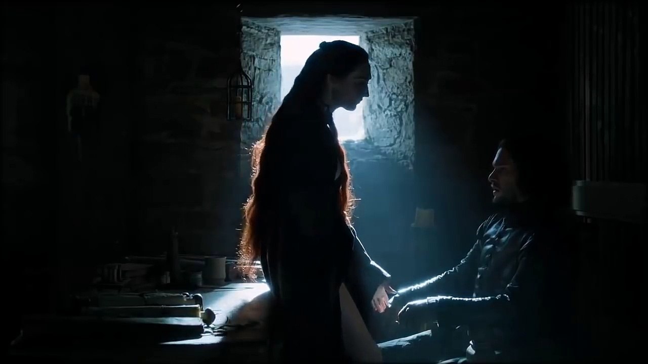 Jon Snow and Melisandre love