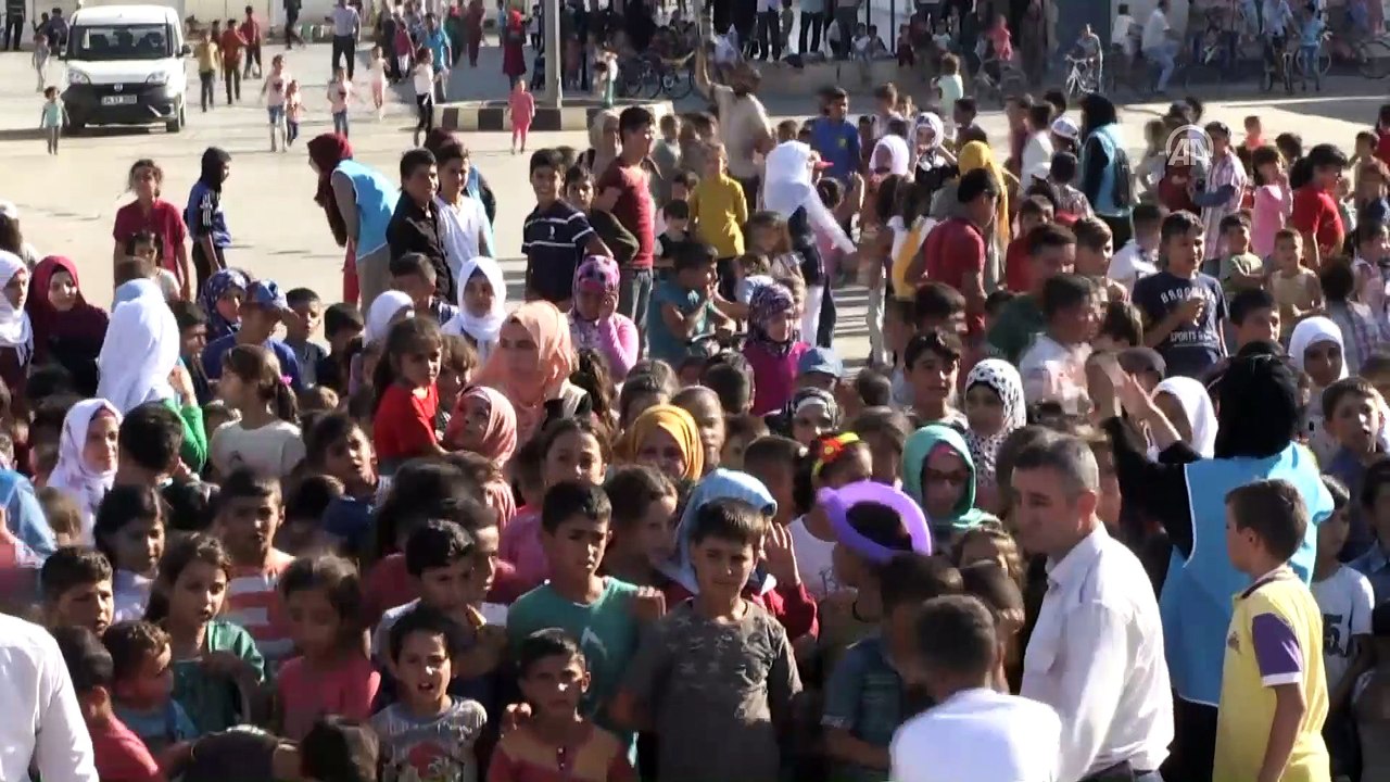 Savaş mağduru çocuklar için 'Sınırsız Şenlik' - KİLİS