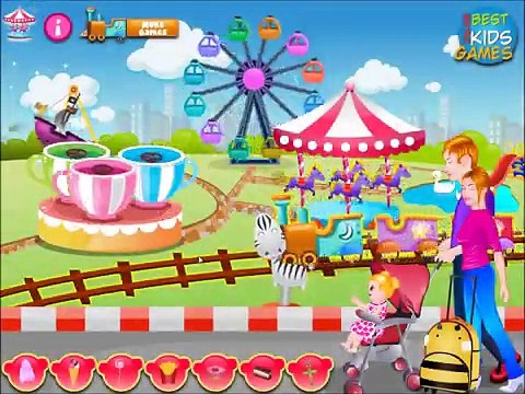 Ребенок в тематический Парк, новые детские игры