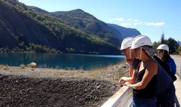 Visite du barrage de Serre-Ponçon
