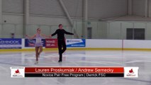 Novice Pair Free Program - 2018 Fall Competitive Invitational- Blue Arena