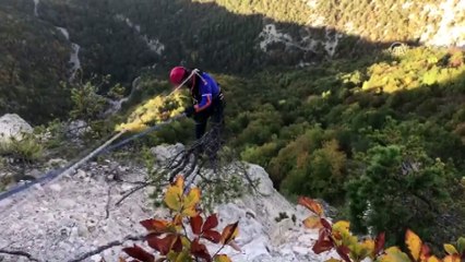 Kurtlardan kaçarken uçurumdan atlayan 40 koyun telef oldu - TOKAT