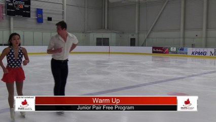Junior Pair Free Program | 2018 Fall Competitive Invitational at Blue Arena ❄️