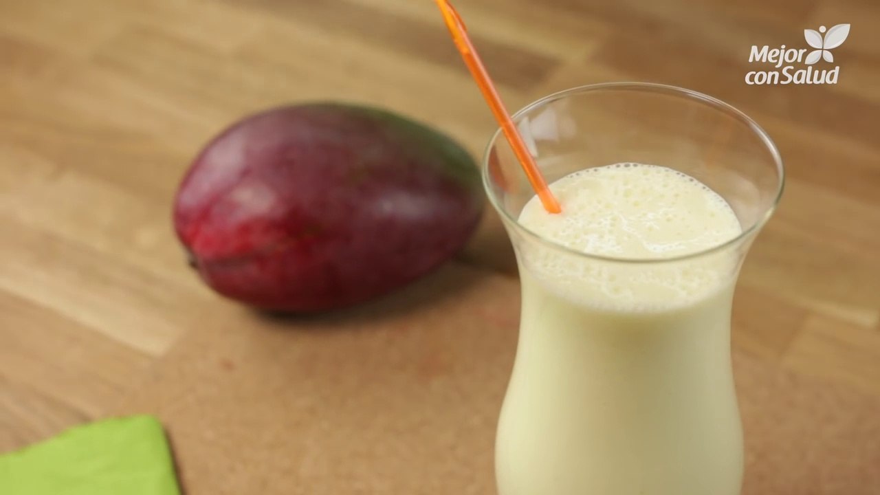 Cómo hacer batido de mango