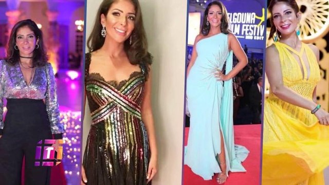 شاهد إطلالات مميزة لمنى زكي في مهرجان الجونة
