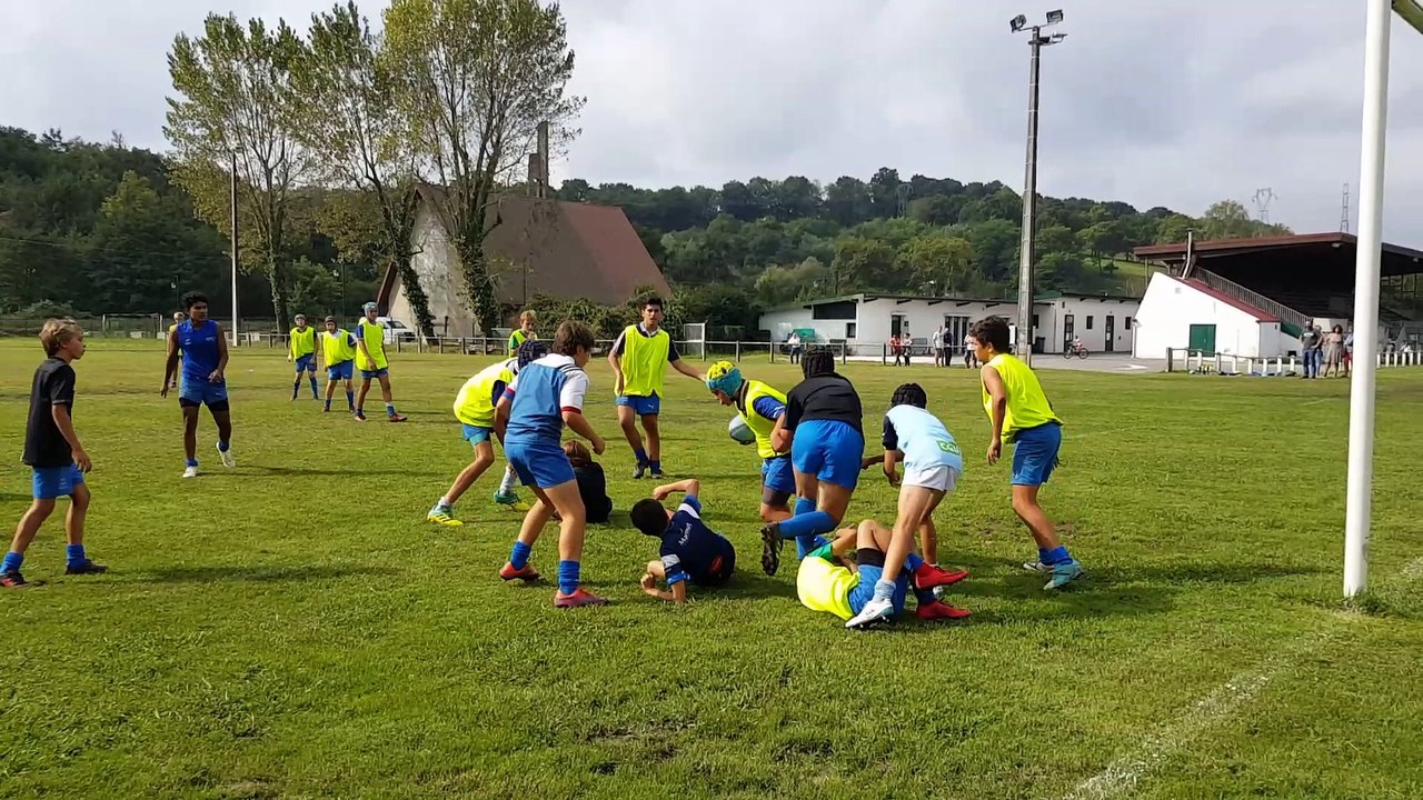 Entrainement à  Mouguerre