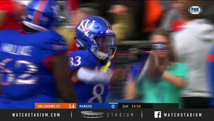 Oklahoma State vs Kansas Football Highlights (2018)