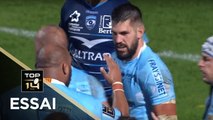 TOP 14 - Essai Lucas BACHELIER (USAP) - Perpignan - Montpellier - J6 - Saison 2018/2019