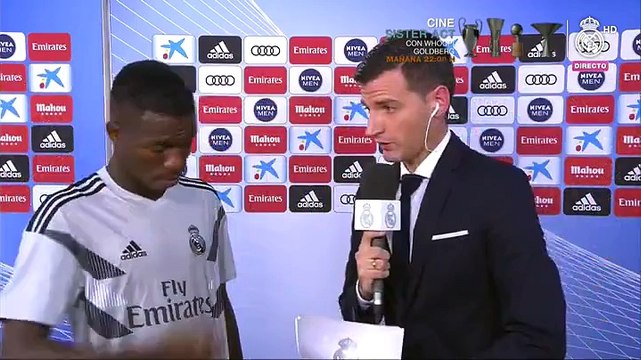 Vinicius, tras su debut oficial: He venido para dar muchos éxitos al Real Madrid