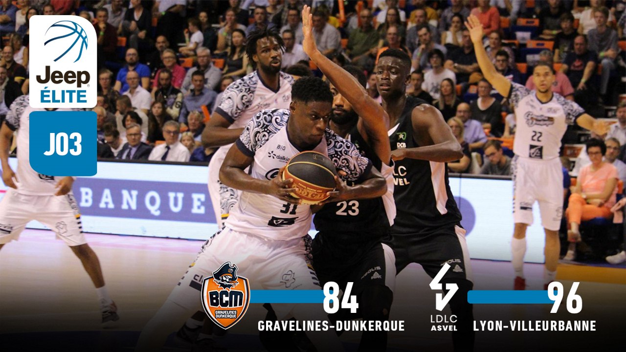 Jeep® ÉLITE : Gravelines-Dunkerque vs Lyon-Villeurbanne (J3)